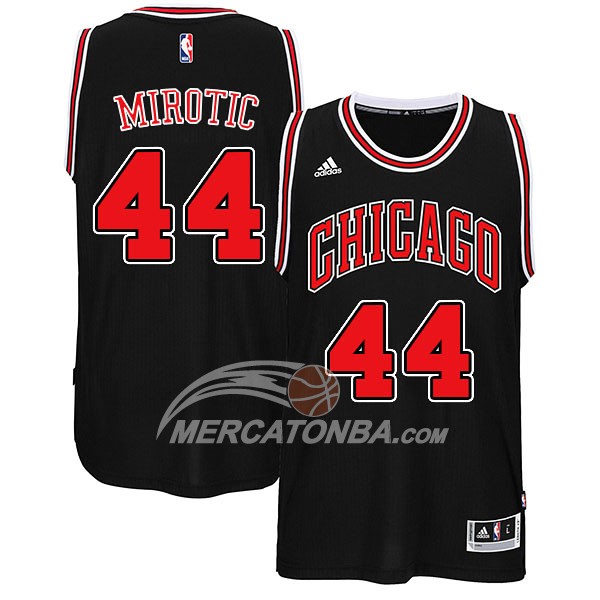 Maglia NBA Mirottc Chicago Bulls Negro